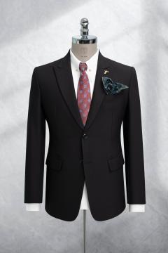 Áo Vest Đen Cao Cấp Form Slimfit TGS384